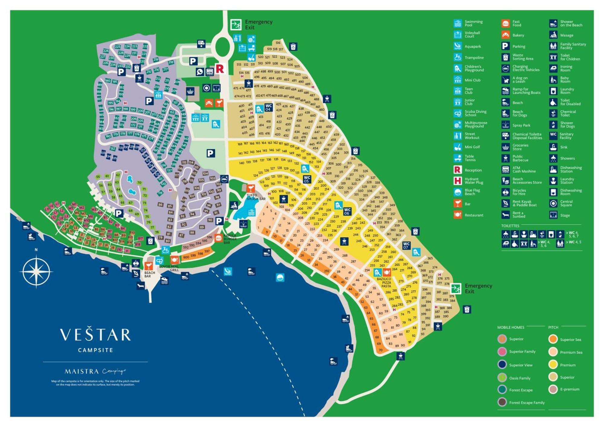 Maistra Camping Vestar Pitches Rovinj Zewnętrze zdjęcie